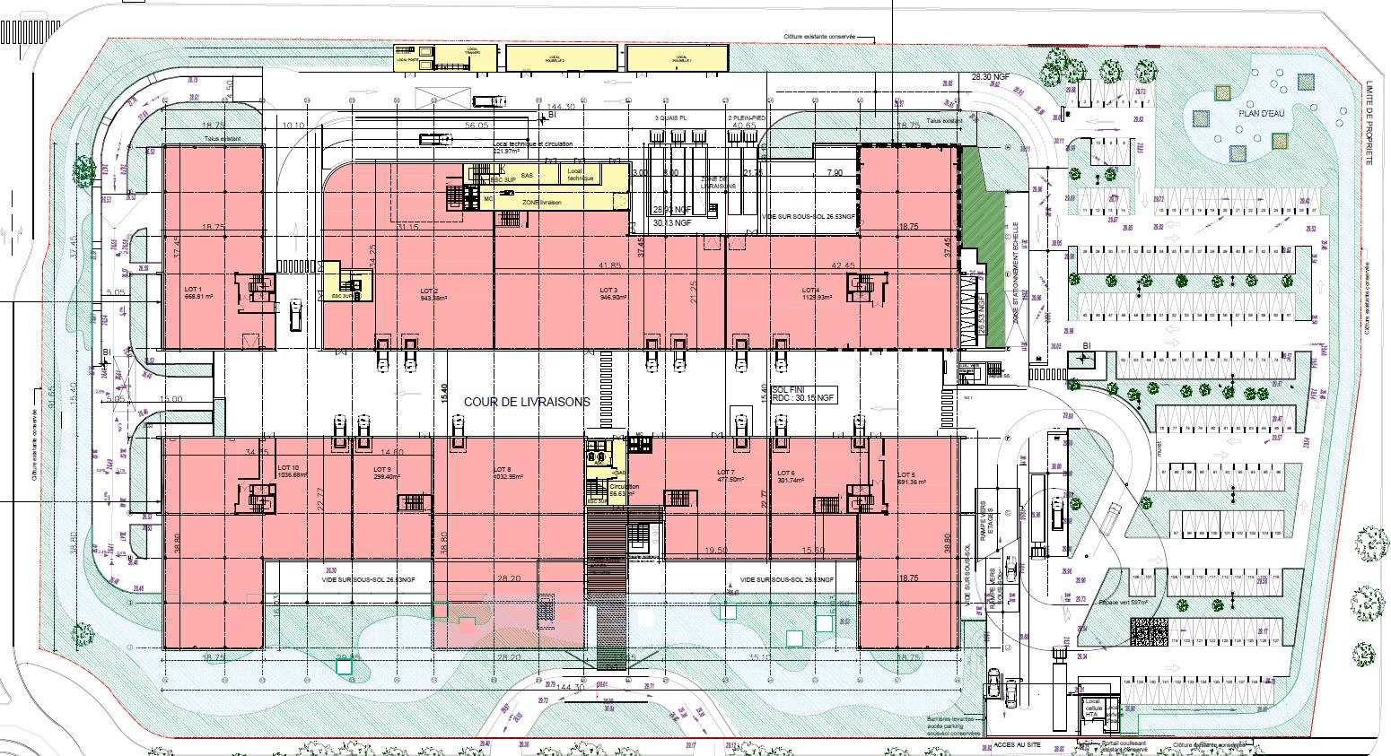 Local d'activité Gennevilliers 32773m² Location local d'activité Gennevilliers Hauts-de-Seine OLACT2317428 9